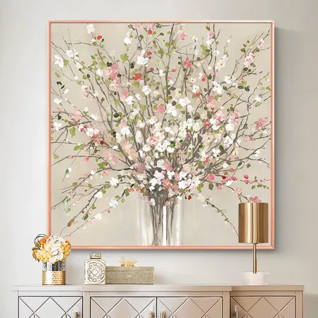 Floral Blossom Canvas Oil Art