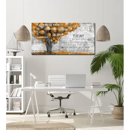 Inspirational Tree Canvas Art