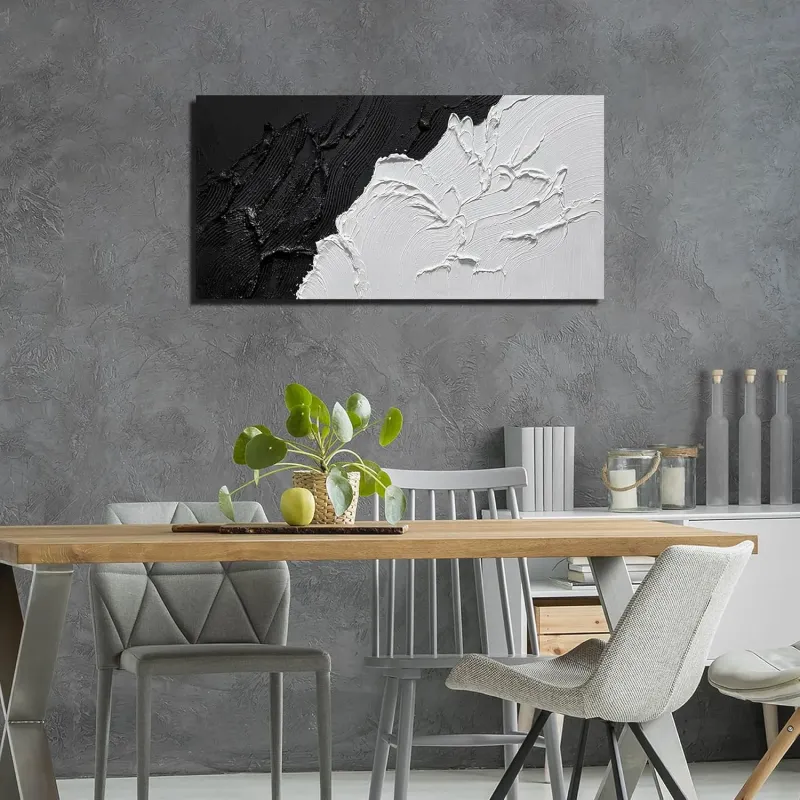Modern Abstract Textured Canvas