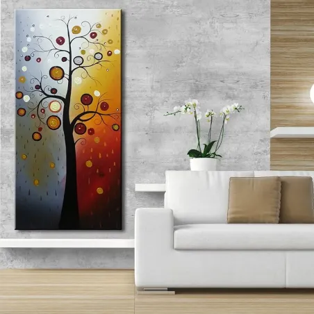 Hand-Painted Tree of Life Art