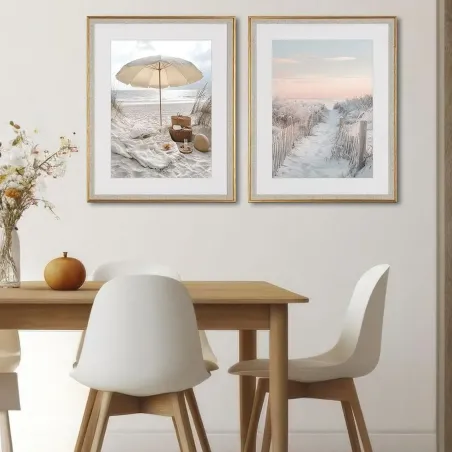 Beach & Surf Framed Art Set