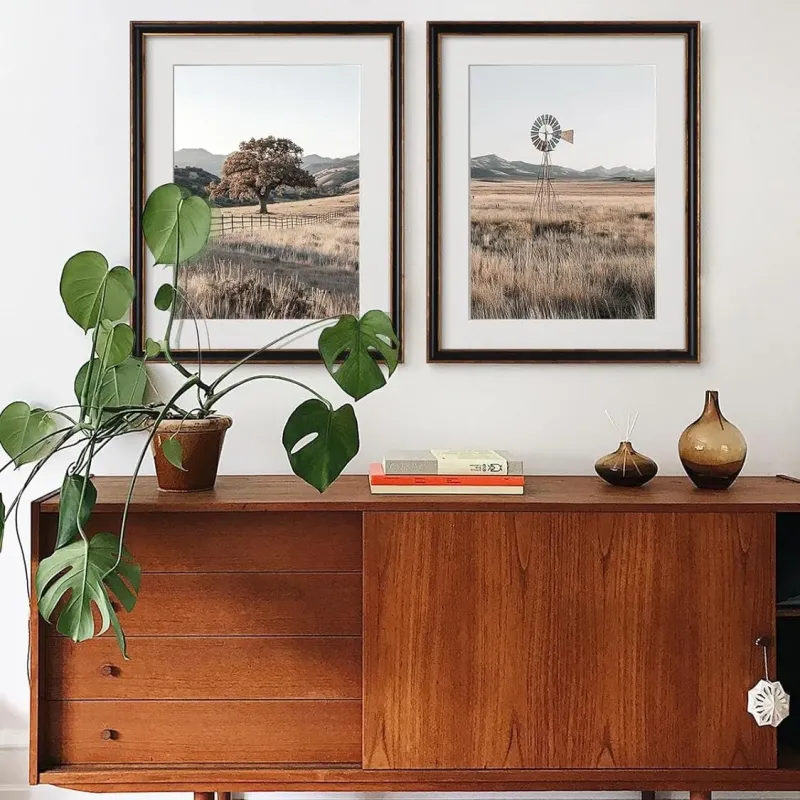 Rustic Landscape Art Set