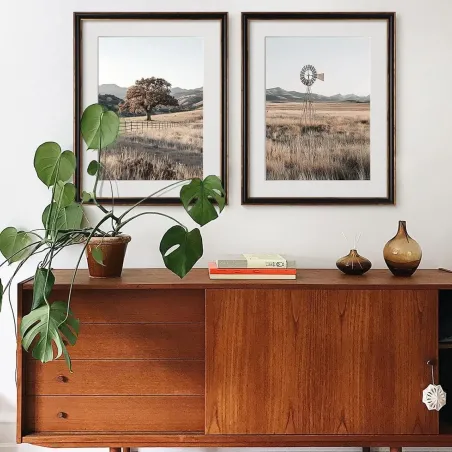 Rustic Landscape Art Set