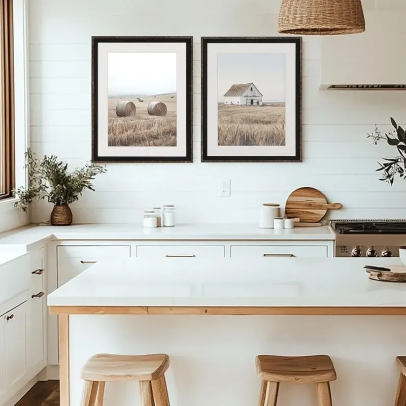 Rustic Farmhouse Wall Art Set