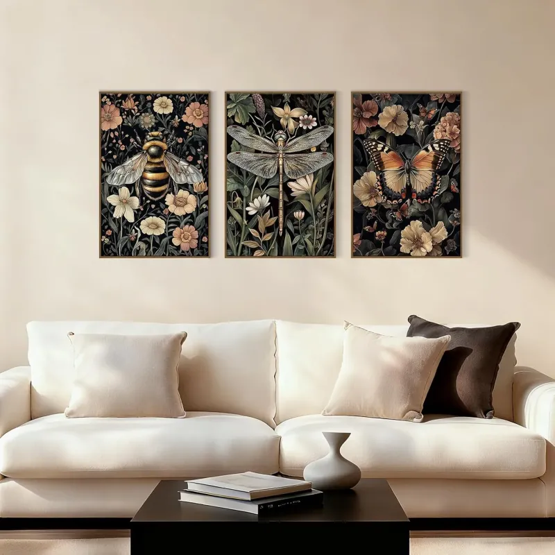 Vintage Nature Canvas Wall Art