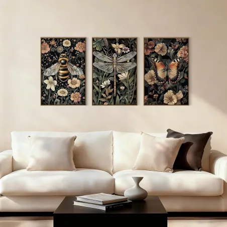 Vintage Nature Canvas Wall Art