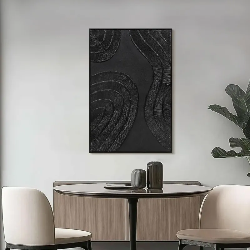 3D Abstract Hand-Painted Art