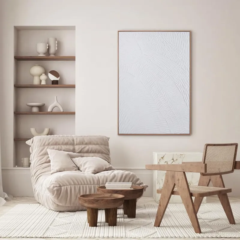 Abstract Hand-Painted Art