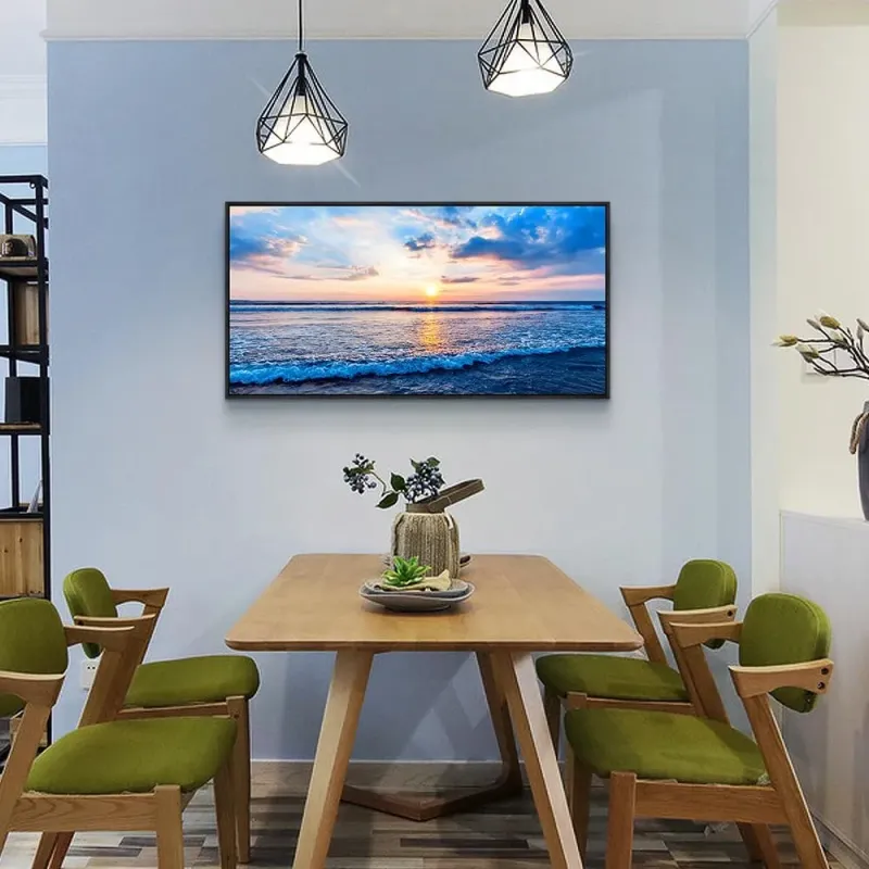 Panoramic Sunset Ocean Wall Art