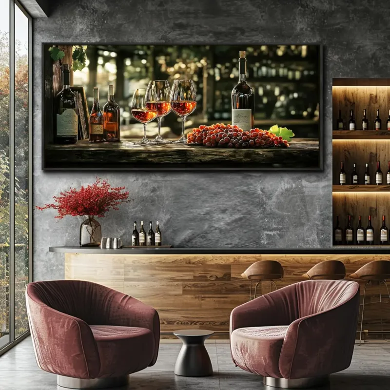 Wine Vineyard Canvas Art