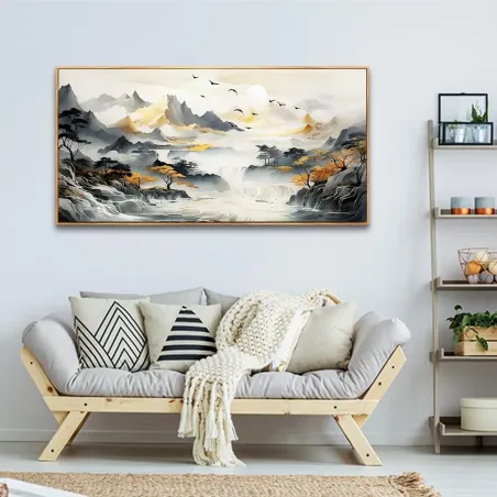 Modern Zen Landscape Wall Art