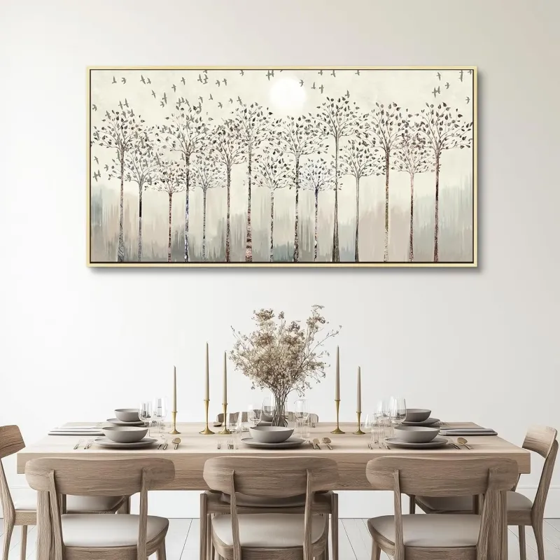 Modern Forest Canvas Wall Art