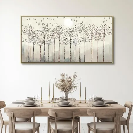 Modern Forest Canvas Wall Art