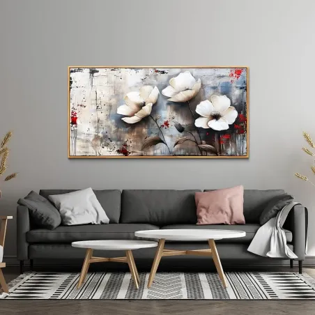 Modern Floral Canvas Wall Art