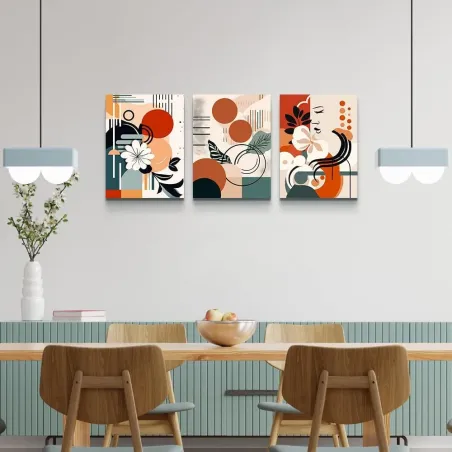 Modern Boho Abstract Wall Art